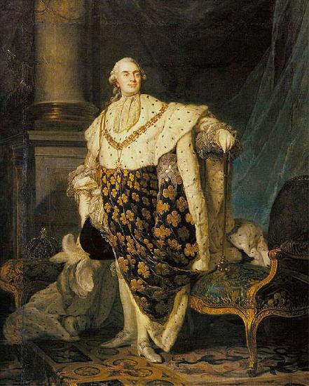 unknow artist Louis XVI in Coronation Robes